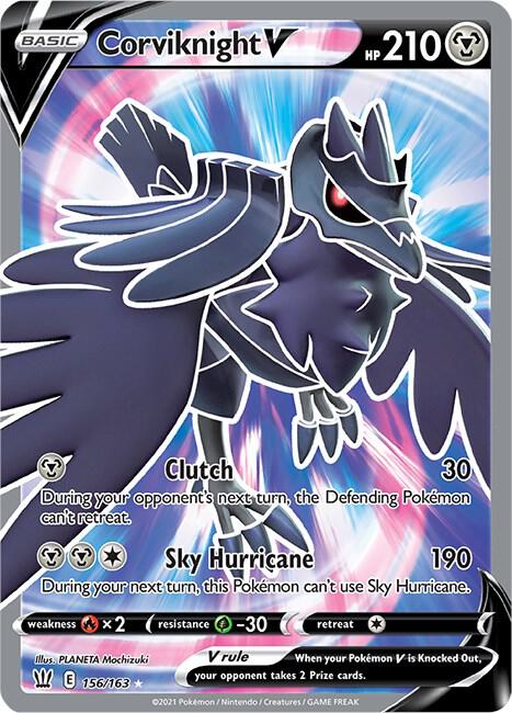 Corviknight V 156/163 (SWSH05: Battle Styles)  - Holofoil | Good Games Morley