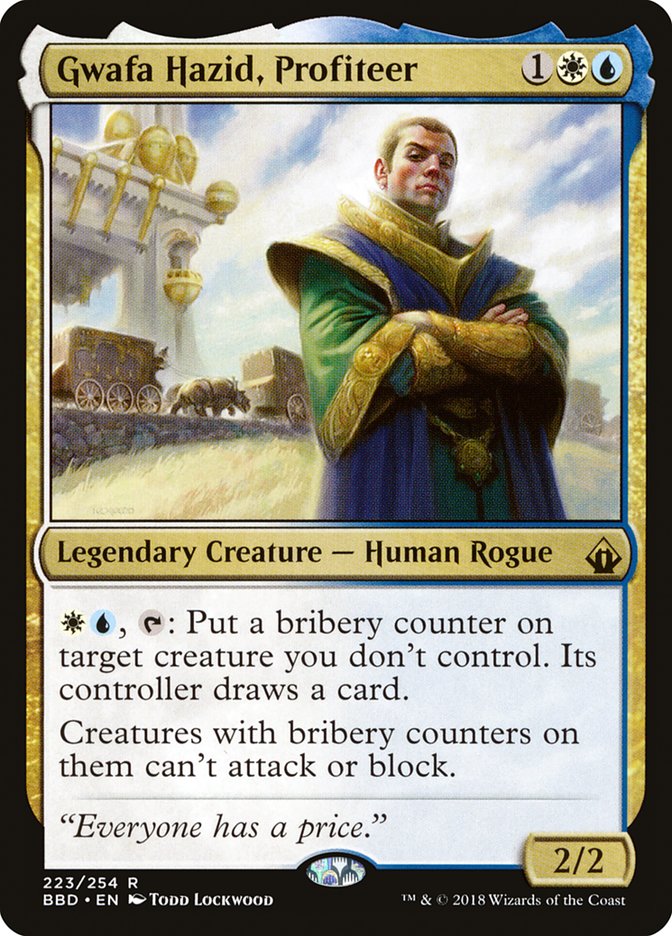 Gwafa Hazid, Profiteer 223/254 (Battlebond)  | Good Games Morley