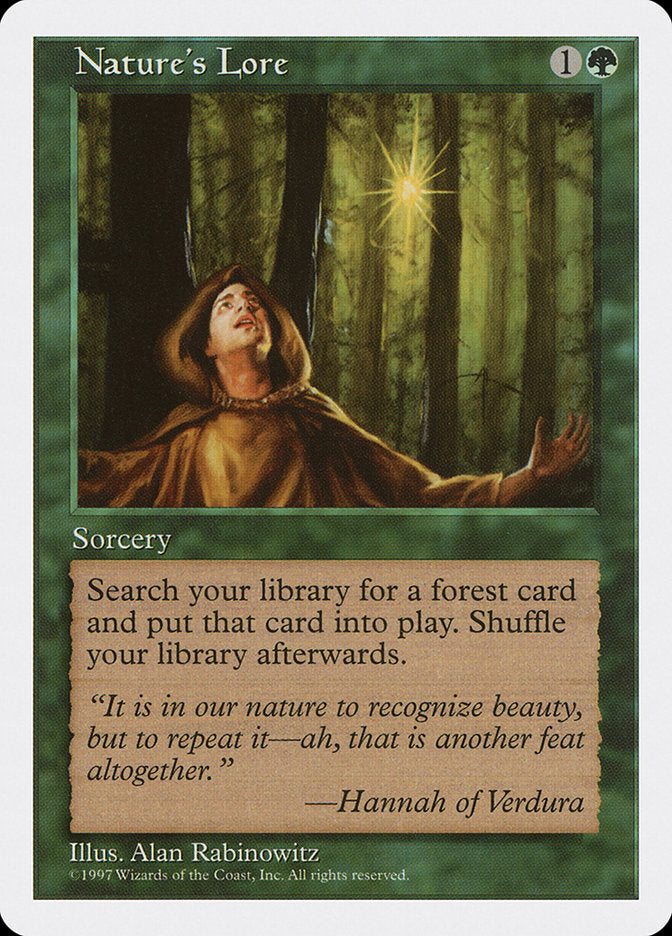 Natures Lore 316/455 (Fifth Edition)  | Good Games Morley