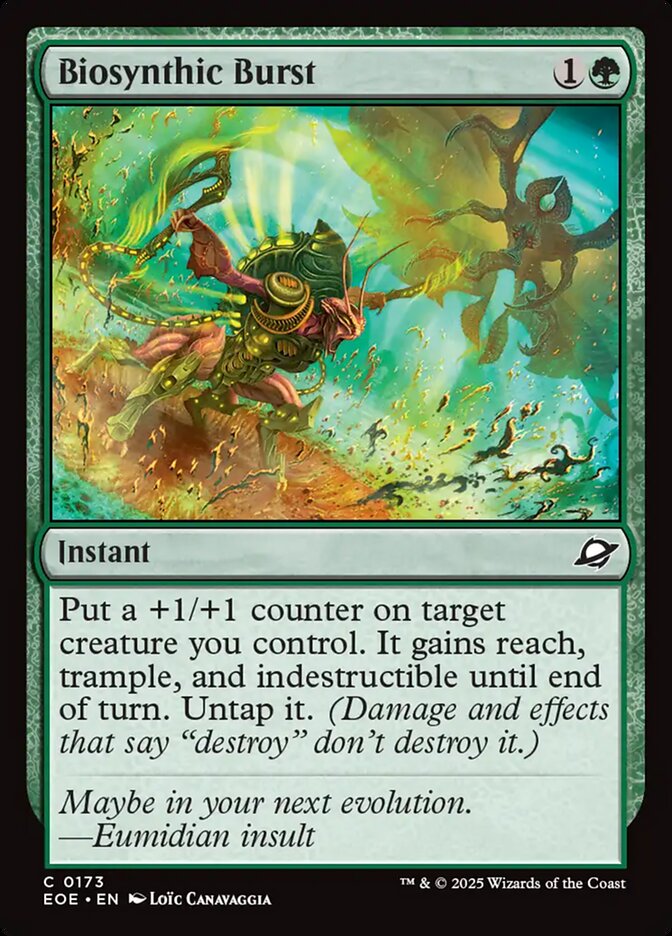 Biosynthic Burst 173 (Edge of Eternities)  | Good Games Morley