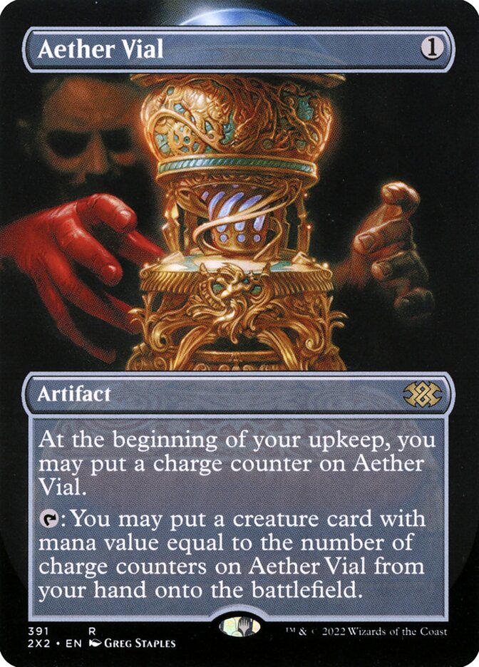 Aether Vial 391 (Double Masters 2022)  - Foil | Good Games Morley