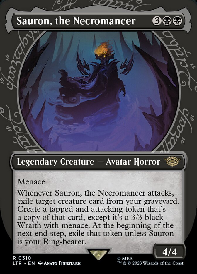 Sauron, the Necromancer 310 (Universes Beyond: The Lord of the Rings: Tales of Middle-earth)  - Showcase | Good Games Morley