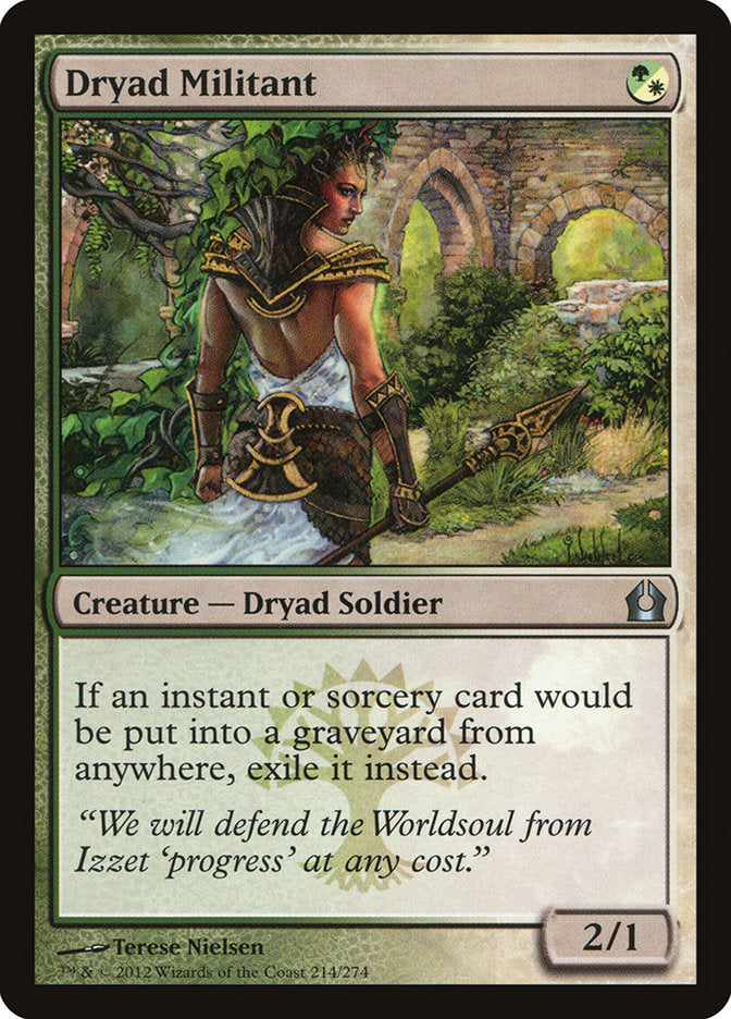 Dryad Militant 214/274 (Return to Ravnica)  | Good Games Morley