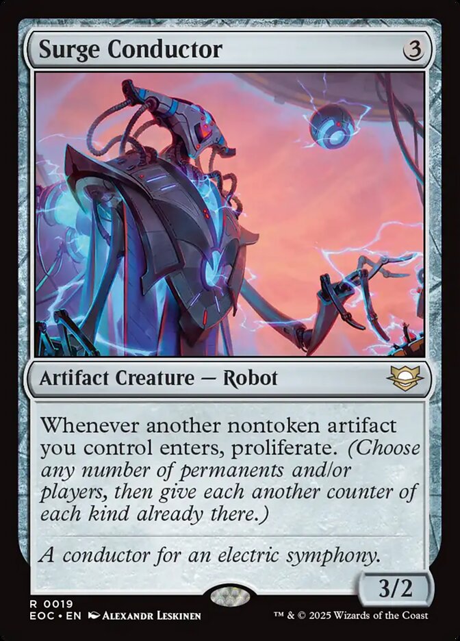 Surge Conductor 19 (Commander: Edge of Eternities)  | Good Games Morley
