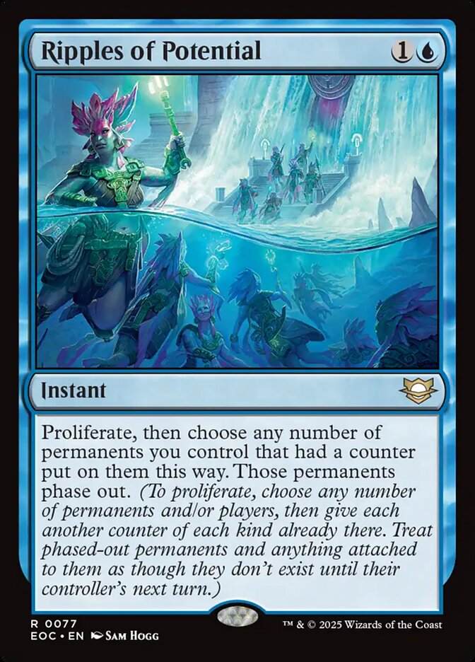 Ripples of Potential 77 (Commander: Edge of Eternities)  | Good Games Morley