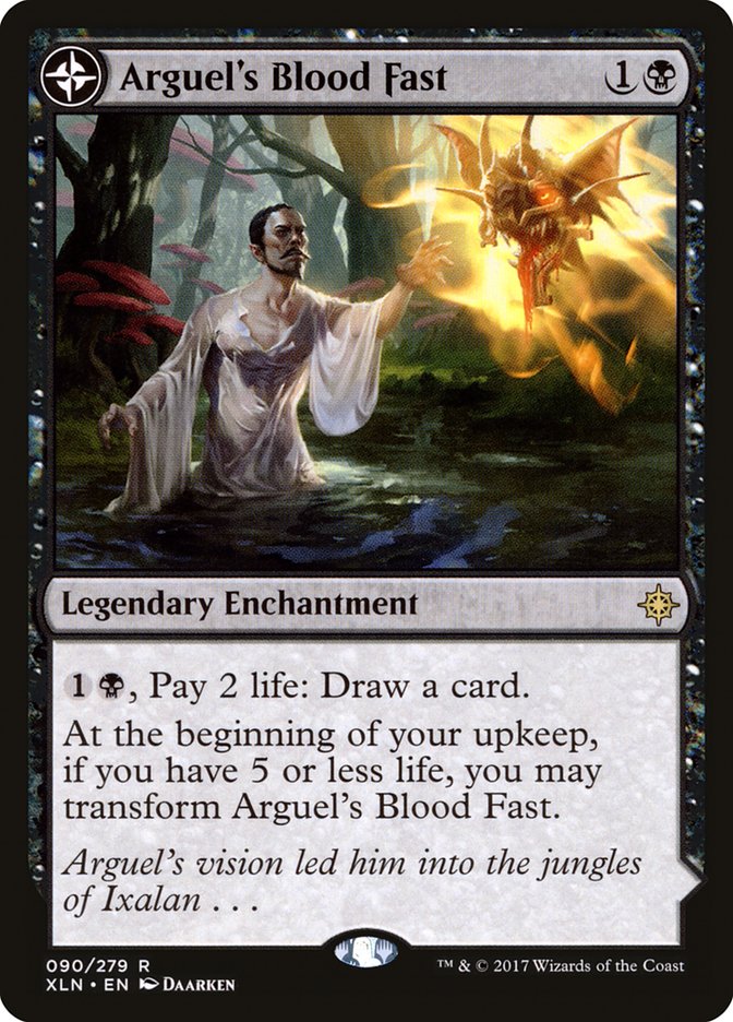 Arguel's Blood Fast // Temple of Aclazotz 90/279 (Ixalan)  - Foil | Good Games Morley