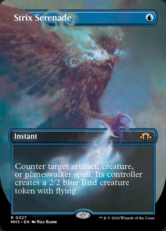 Strix Serenade 327 (Modern Horizons 3)  - Borderless Foil | Good Games Morley