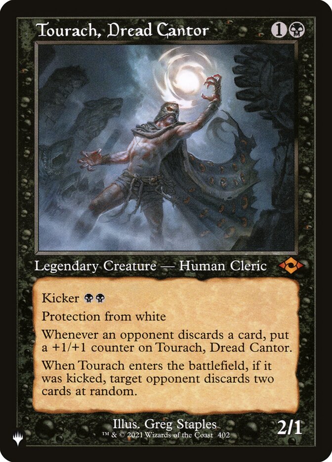 Tourach, Dread Cantor MH2-402/5075 (The List Reprints)  | Good Games Morley