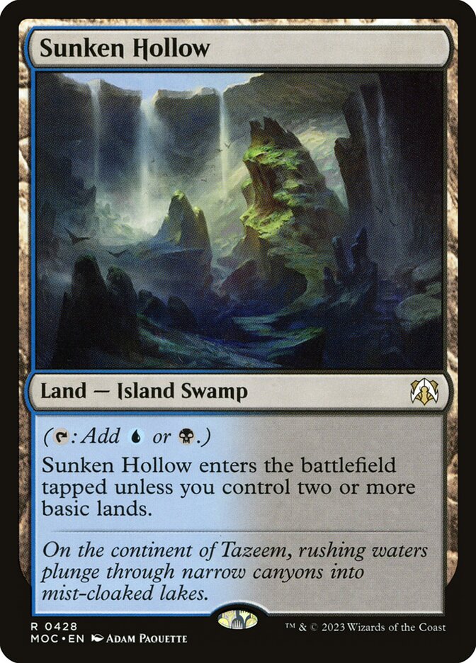 Sunken Hollow 428/444 (Commander: March of the Machine)  | Good Games Morley