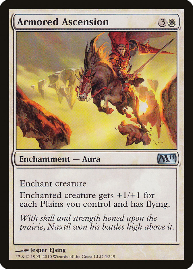Armored Ascension 5/249 (Magic 2011 (M11))  | Good Games Morley