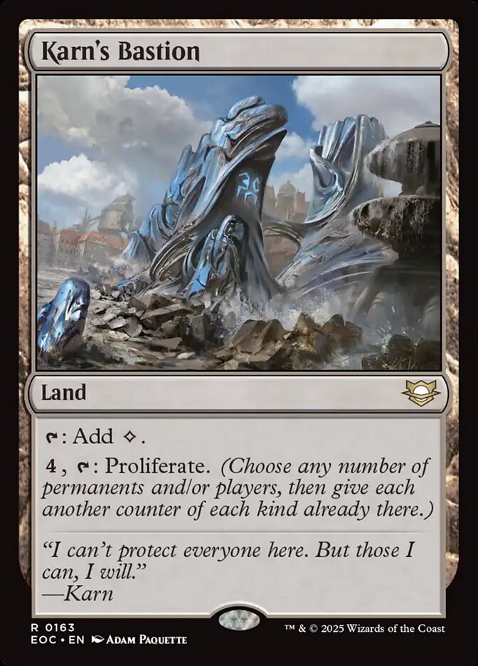 Karn's Bastion 163 (Commander: Edge of Eternities)  | Good Games Morley