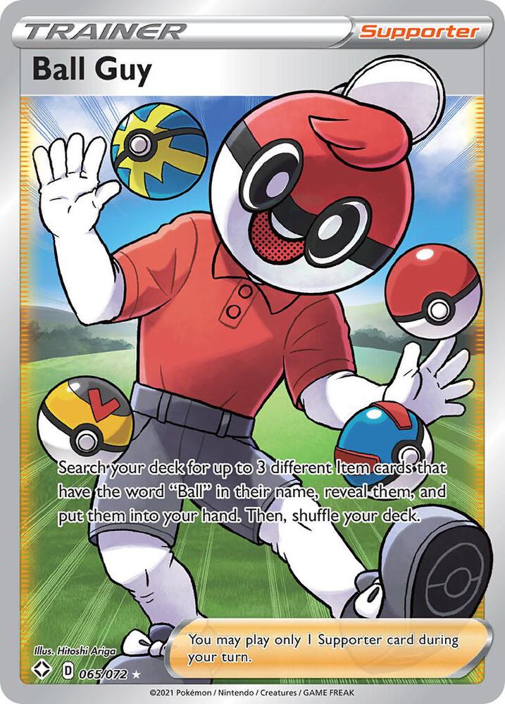 Ball Guy 065/072 (Shining Fates)  - Holofoil | Good Games Morley