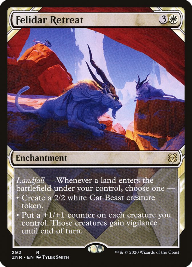 Felidar Retreat 292 (Zendikar Rising)  - Showcase Foil | Good Games Morley