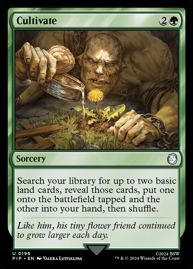 Cultivate 196/326 (Universes Beyond: Fallout)  - Foil | Good Games Morley
