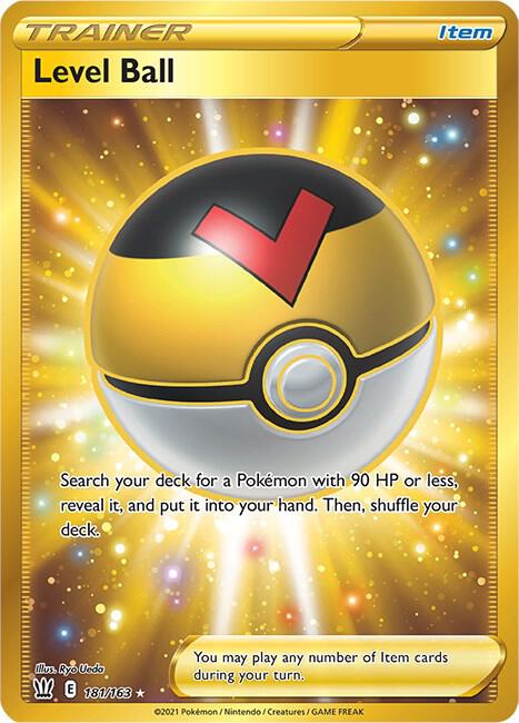Level Ball Secret 181/163 (SWSH05: Battle Styles)  - Holofoil | Good Games Morley