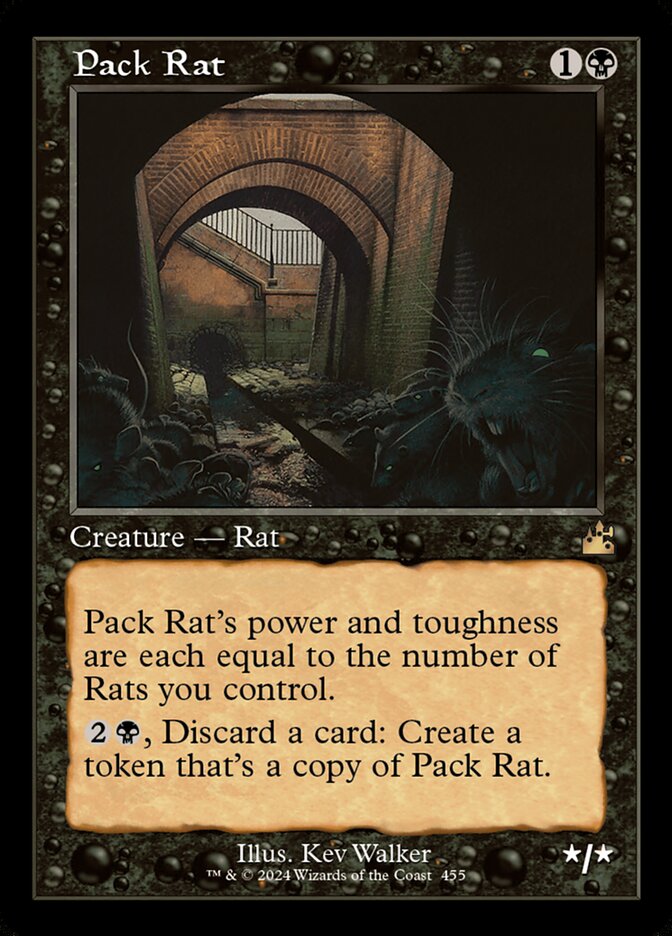 Pack Rat 455/291 (Ravnica Remastered)  - Retro Foil | Good Games Morley