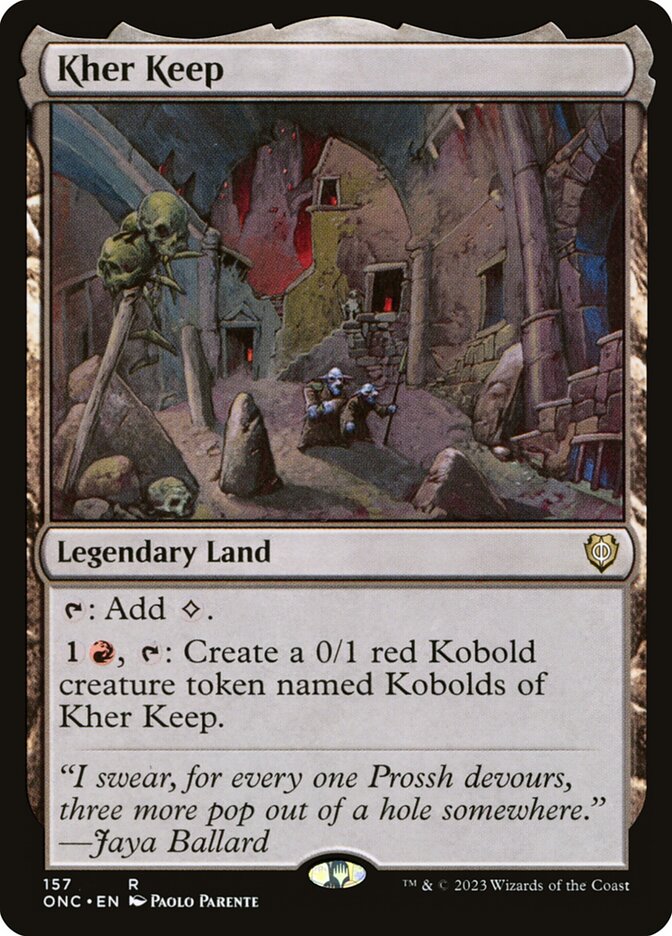 Kher Keep 157/28 (Commander: Phyrexia: All Will Be One)  | Good Games Morley