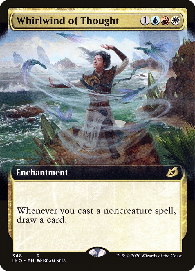 Whirlwind of Thought 348/274 (Ikoria: Lair of Behemoths)  - Extended Art | Good Games Morley