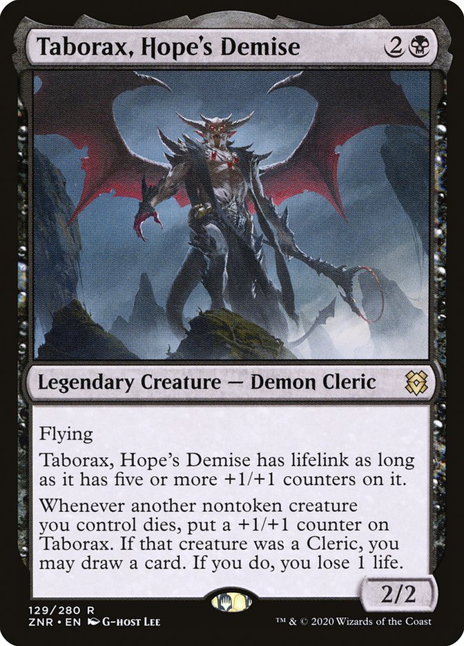 Taborax, Hope's Demise 129 (Zendikar Rising)  | Good Games Morley