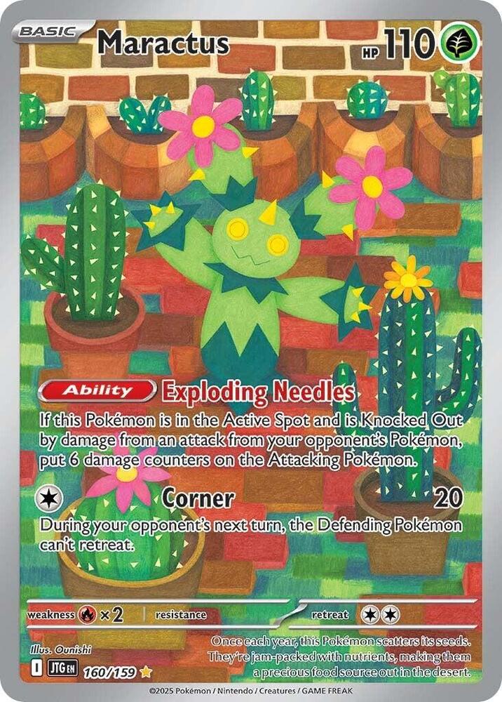 Maractus 160/159 (SV09: Journey Together)  - Holofoil | Good Games Morley