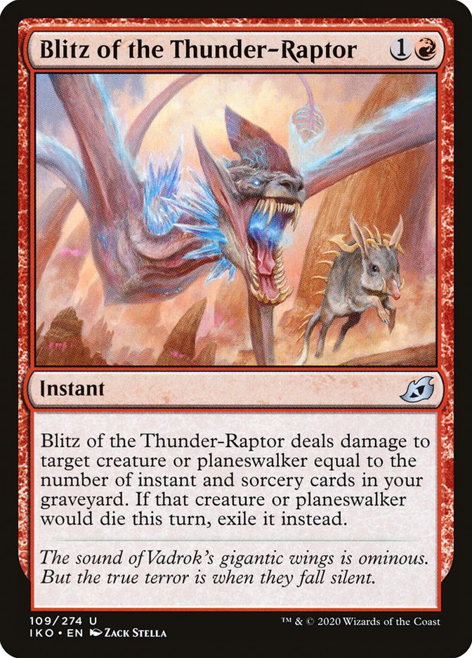 Blitz of the Thunder-Raptor 109 (Ikoria: Lair of Behemoths)  | Good Games Morley