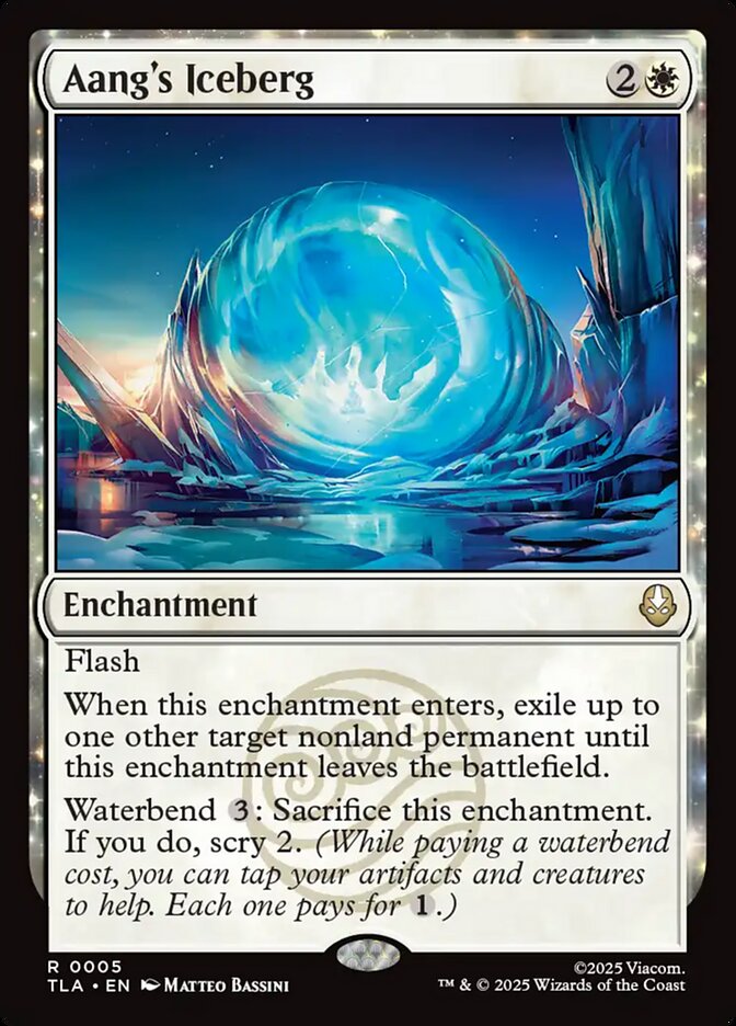 Aang's Iceberg 5 (Avatar: The Last Airbender)  - Foil | Good Games Morley
