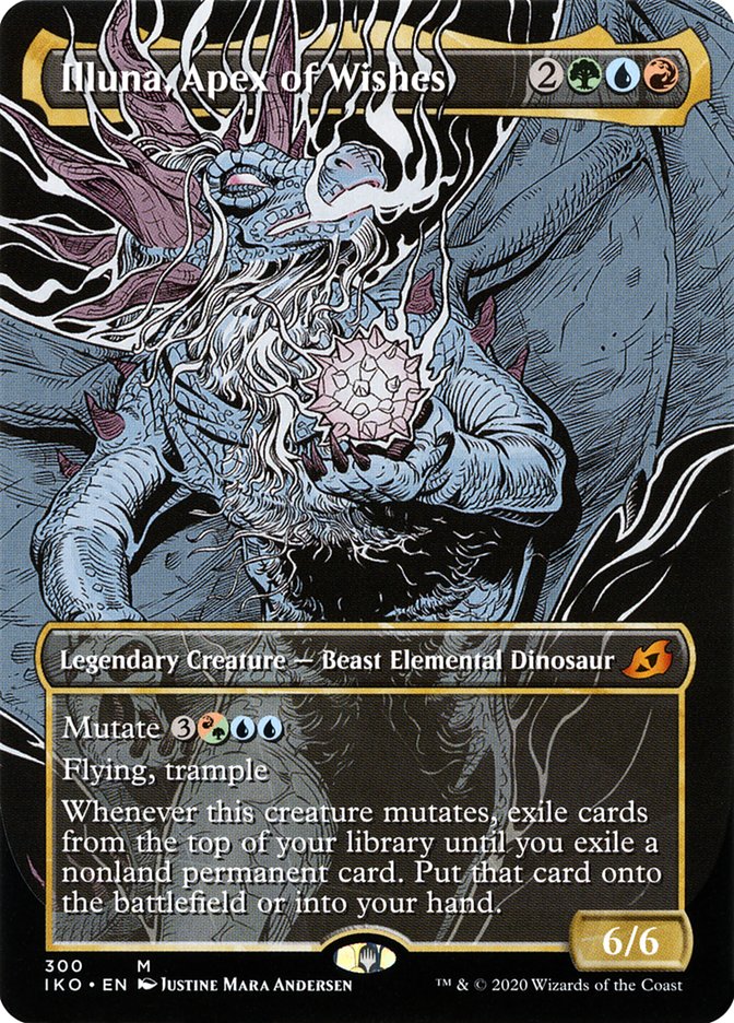 Illuna, Apex of Wishes 300/274 (Ikoria: Lair of Behemoths)  - Showcase Foil | Good Games Morley