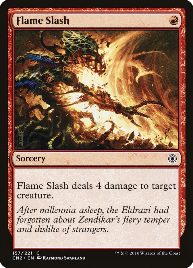 Flame Slash 157/221 (Conspiracy: Take the Crown)  | Good Games Morley