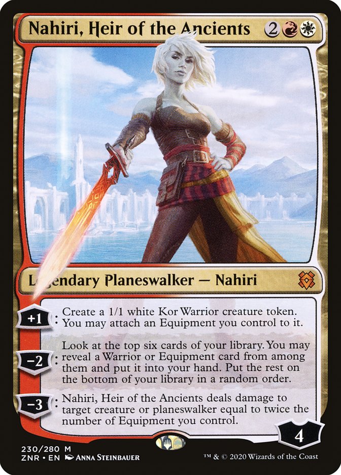 Nahiri, Heir of the Ancients 230/280 (Zendikar Rising)  | Good Games Morley