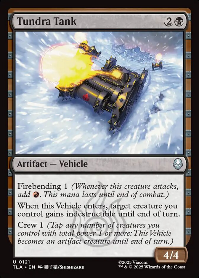 Tundra Tank 121/286 (Avatar: The Last Airbender)  - Foil | Good Games Morley
