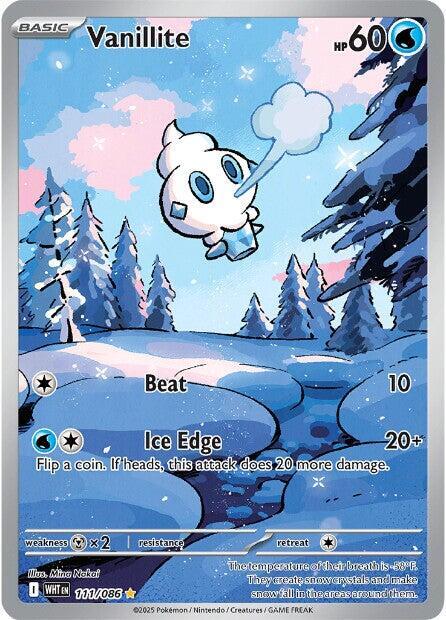 Vanillite 111/086 (SV: White Flare)  - Holofoil | Good Games Morley