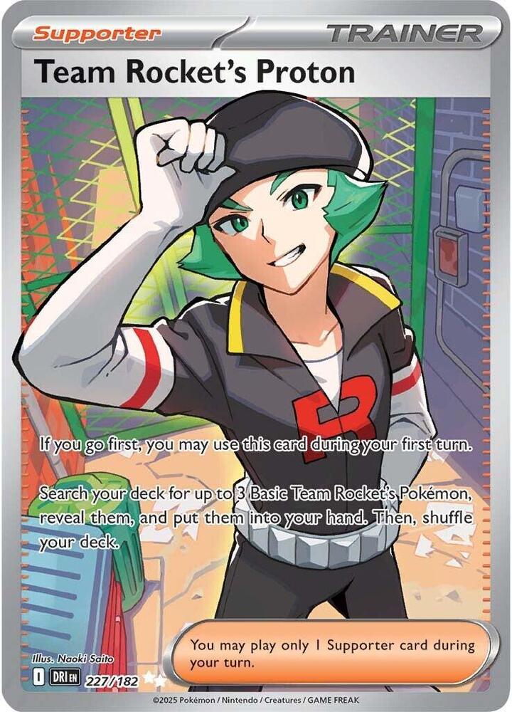 Team Rocket's Proton 227/182 (SV10: Destined Rivals)  - Holofoil | Good Games Morley