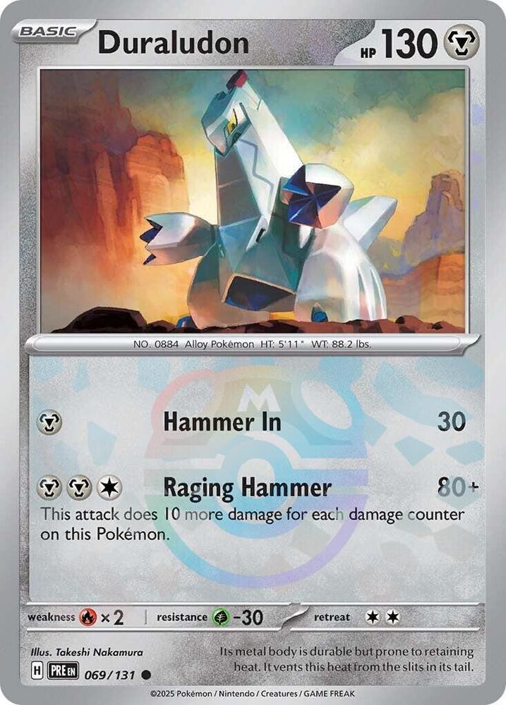 Duraludon 069/131 (SV: Prismatic Evolutions)  - Master Ball Holofoil | Good Games Morley