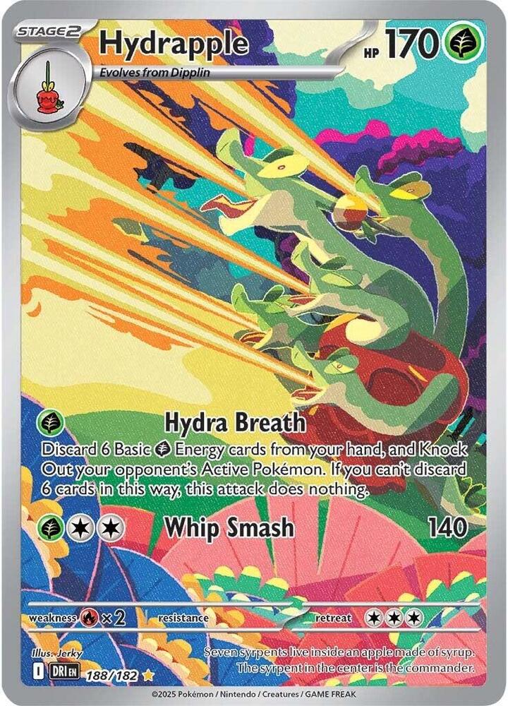 Hydrapple 188/182 (SV10: Destined Rivals)  - Holofoil | Good Games Morley