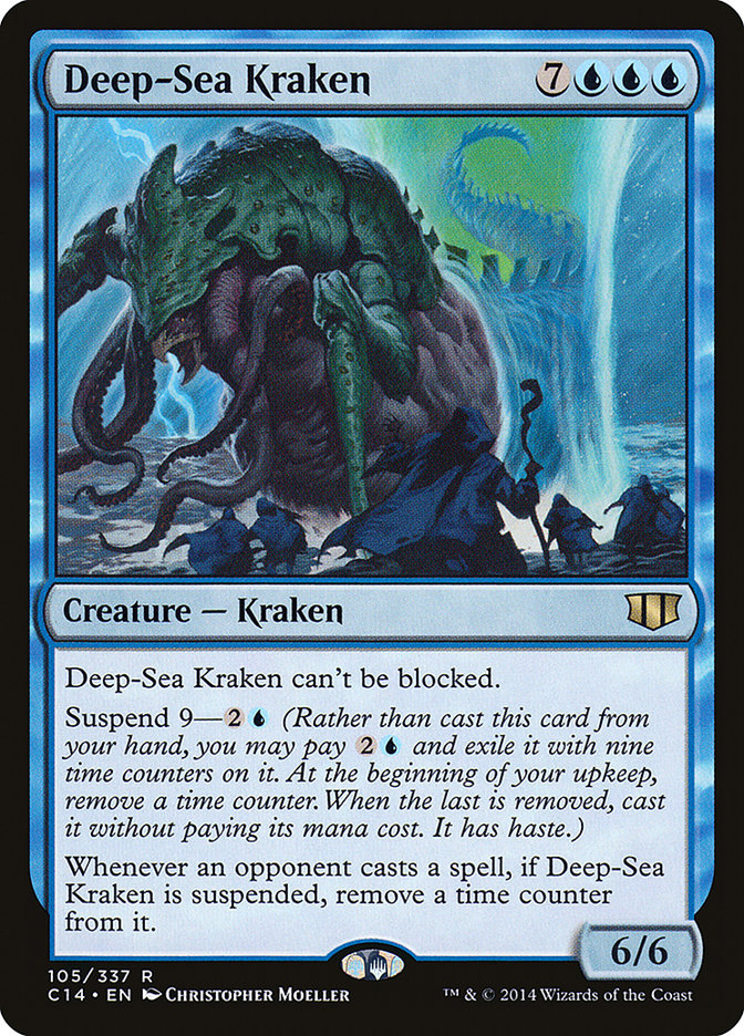 Deep-Sea Kraken 105/337 (Commander 2014)  | Good Games Morley