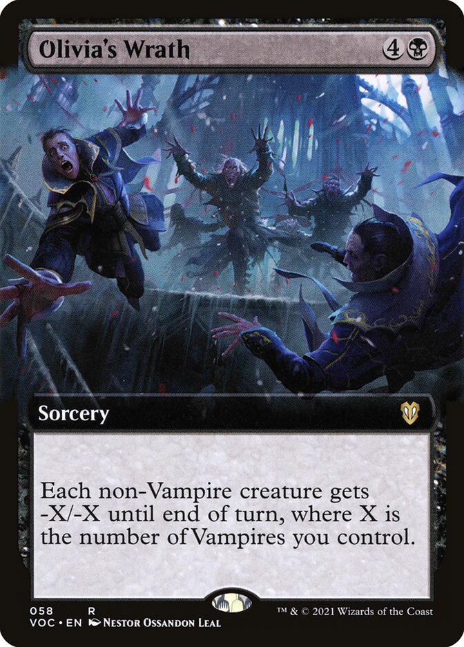 Olivia's Wrath 58/38 (Commander: Innistrad: Crimson Vow)  | Good Games Morley