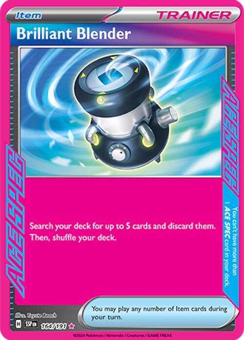 Brilliant Blender 164/191 (SV08: Surging Sparks)  - Holofoil | Good Games Morley