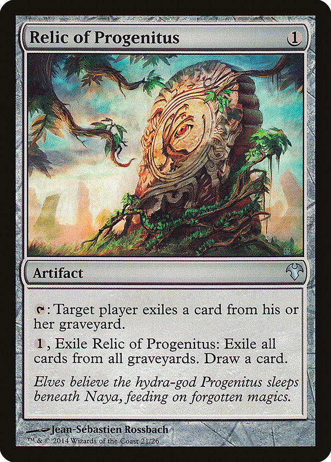 Relic of Progenitus 21 (Magic Modern Event Deck)  | Good Games Morley