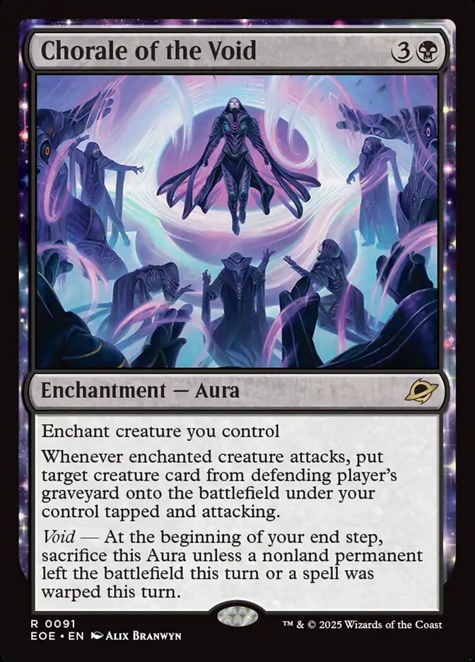 Chorale of the Void 91/276 (Edge of Eternities)  - Foil | Good Games Morley