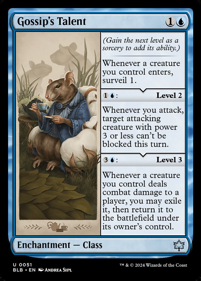 Gossip's Talent 51 (Bloomburrow)  | Good Games Morley