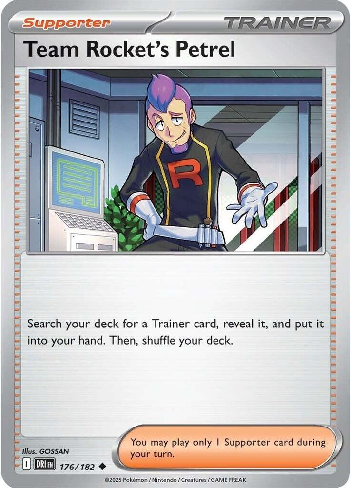 Team Rocket's Petrel 176/182 (SV10: Destined Rivals)  | Good Games Morley