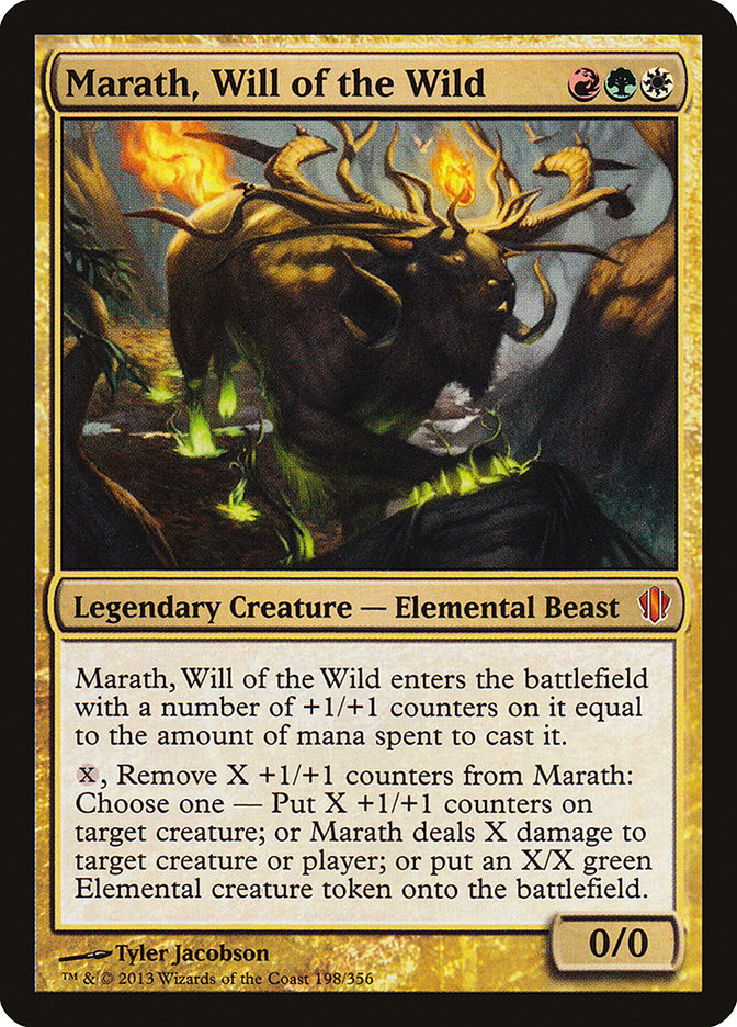 Marath, Will of the Wild 198/356 (Commander 2013)  | Good Games Morley