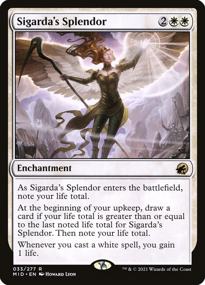 Sigarda's Splendor 33/277 (Innistrad: Midnight Hunt)  | Good Games Morley