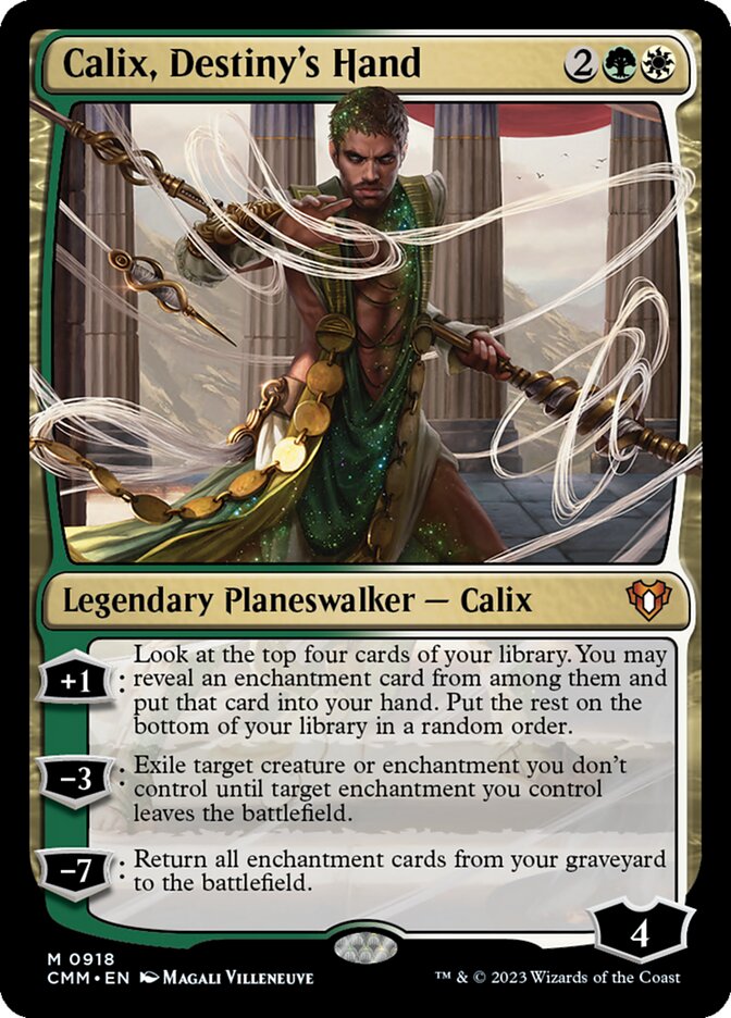 Calix, Destiny's Hand 918/451 (Commander Masters)  | Good Games Morley