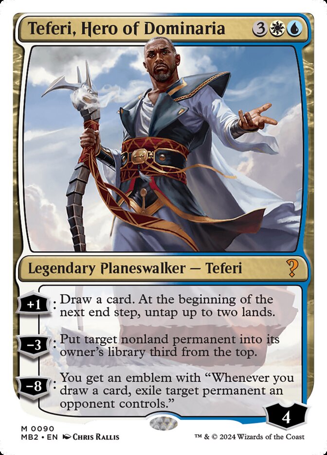 Teferi, Hero of Dominaria 90/390 (Mystery Booster 2)  | Good Games Morley