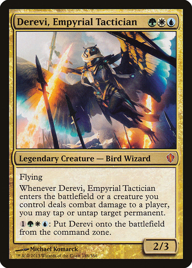 Derevi, Empyrial Tactician 186/356 (Commander 2013)  | Good Games Morley