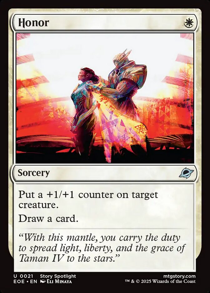 Honor 21/276 (Edge of Eternities)  - Foil | Good Games Morley