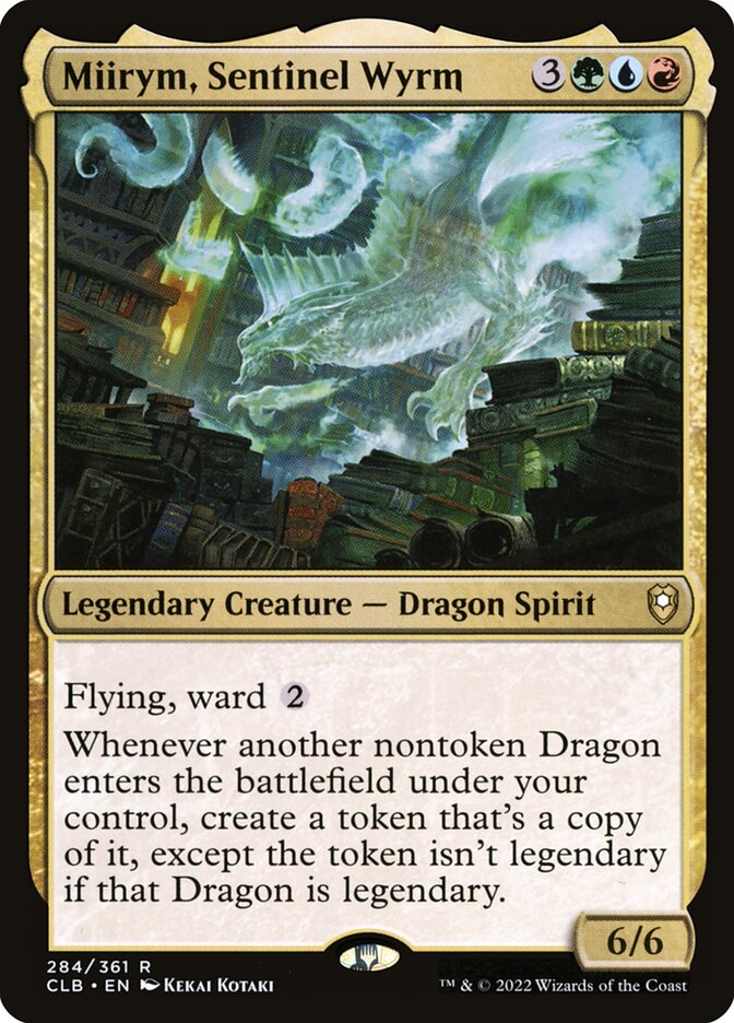 Miirym Sentinel Wyrm 284 (Commander Legends: Battle for Baldur's Gate)  | Good Games Morley