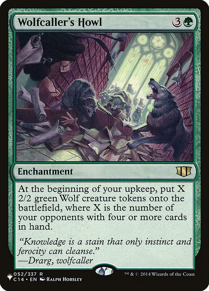 Wolfcaller's Howl C14-52/5075 (The List Reprints)  | Good Games Morley