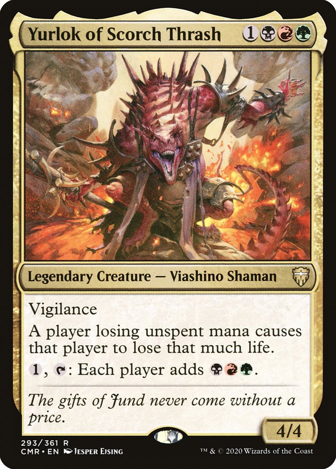 Yurlok of Scorch Thrash 293 (Commander Legends)  - Foil | Good Games Morley